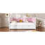 Lit de jour simple TG très grand avec tiroirs de rangement, structure en bois massif, style moderne pour la maison