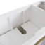 Base de meuble-lavabo simple 42 po avec miroir Schreck-1337062958