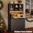 70'' Kitchen Pantry Cabinet With Power Outlet-1702545833