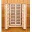 Ensemble de rangement pour garde-manger en bois