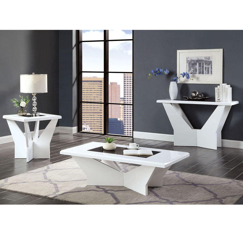 Table basse blanche 1pc