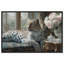 Art mural léopard décoratif encadré à la mode par Art Remedy, cadre doré, 15 x 10-1668575145-1668575167