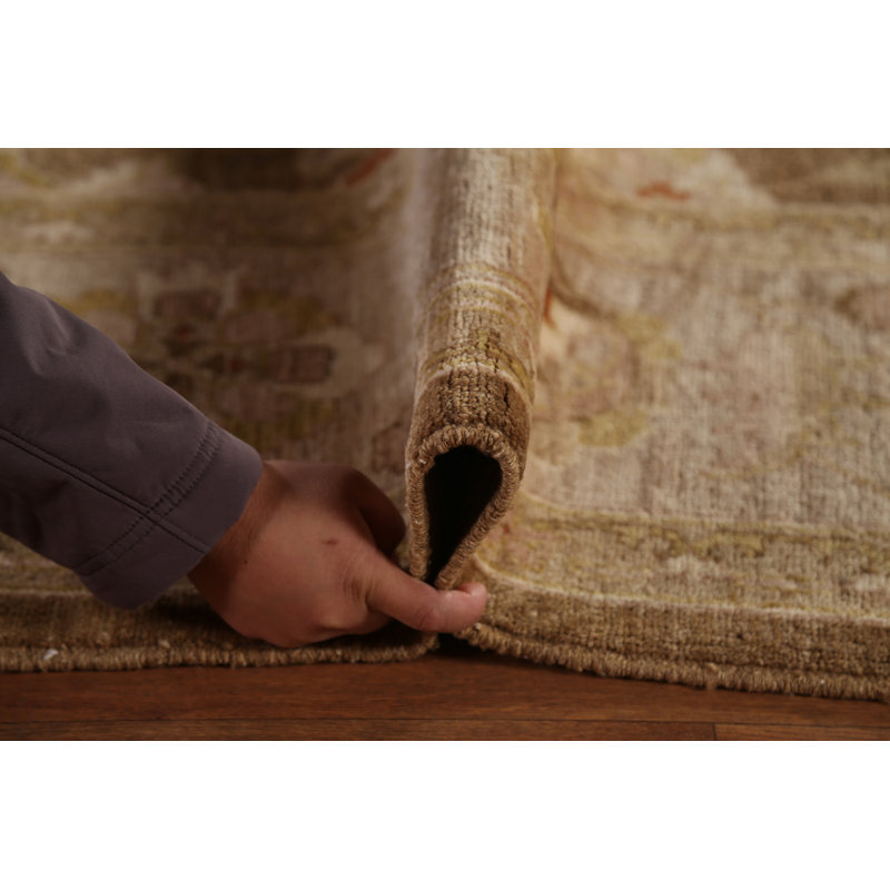 Tapis oriental brun 9 x 12