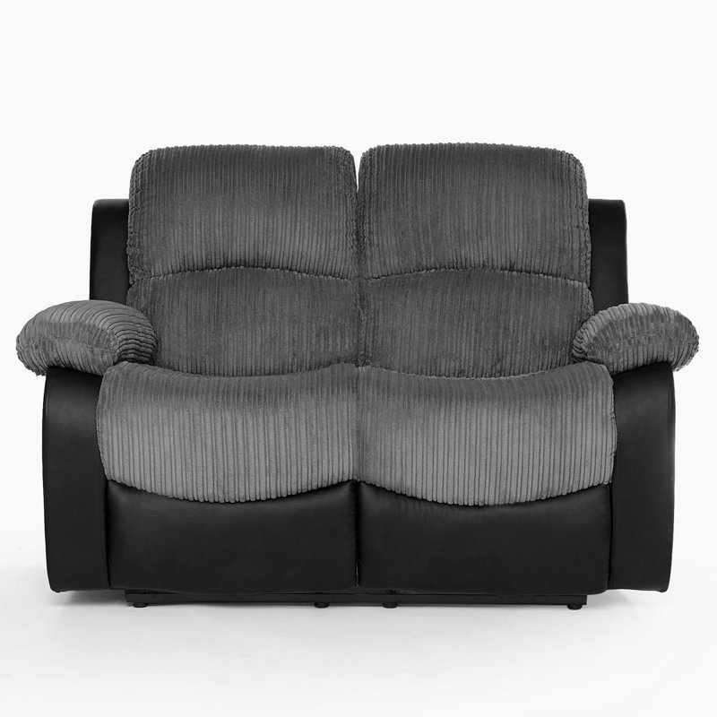 Hedgar 2 Seater Faux Leather Loveseat