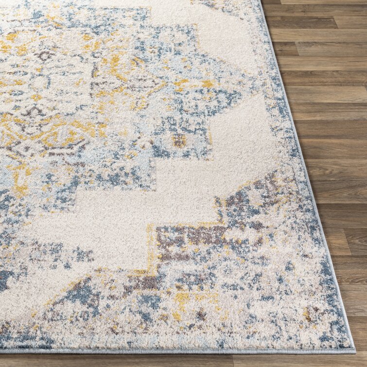 Augustin Oriental Gray/White Area Rug Kelly Clarkson Home Rug Size: Rectangle 5'3 x 7'3