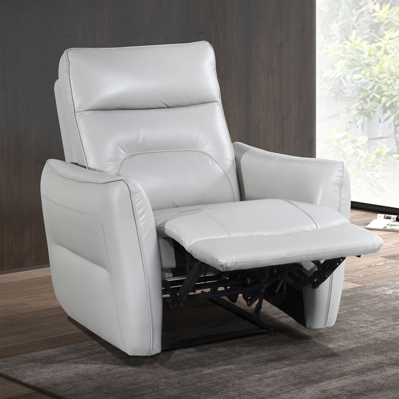 Fauteuil inclinable électrique de style contemporain, Taupe