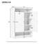 12 Pair Shoe Storage Cabinet