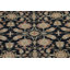 Tapis turc noué à la main de conception unique 9 pi 10 po x 12 pi 9 po Sultanabad Ziegler