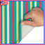 Vertical Colourful Stripes Bath Mat-189076082