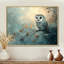 Gentle Owl at Night - hibou, art mural-362025987-362025985-362026044
