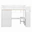 Lit mezzanine double avec bureau, garde-robe et escalier-1911145779