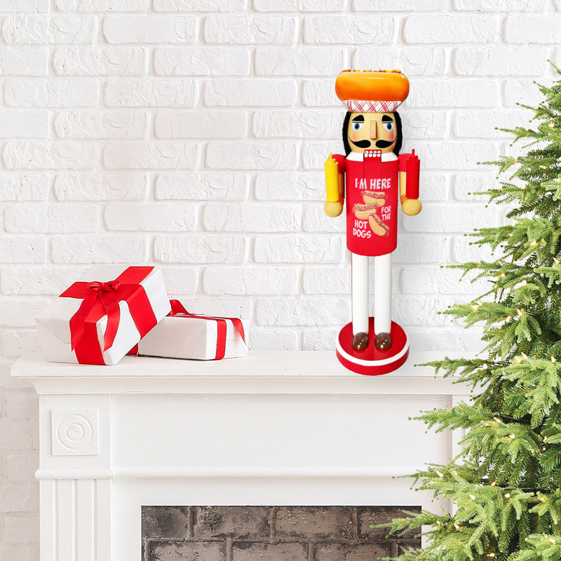 14” Here for the Hot Dogs Nutcracker
