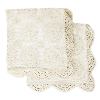 Taies décoratives et taies d'oreiller en coton faites à la main