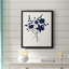 Toile encadrée de qualité supérieure Indigo-266918291-266918290