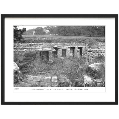 Chollerford, The Hypocaust, Cilurnum, Chesters 1924 - Single Picture Frame Print