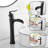 Single-handle Bathroom Faucet with Drain Assembly-71770740