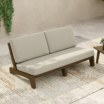 Patio Outdoor Sofa with Cushions