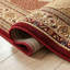 Tapis d'intérieur / rouge à motif médaillon persan rouge / beige 10 pi x 13 pi (9 pi 9 po x 13 pi 3 po) Branch Living Faris-943503714