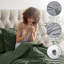Ensemble d'édredon plissé avec draps Bed-in-a-Bag-103134061-103134075