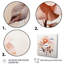 Fleur de pêche minimaliste beige pêche - imprimé-1805643486-1727803451