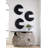 Swoop Wall Art, Black Wood, Small