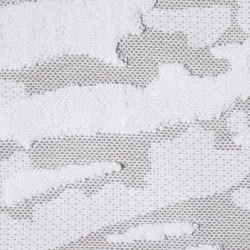 Hayllie Cotton Hand Towel Set, Silver