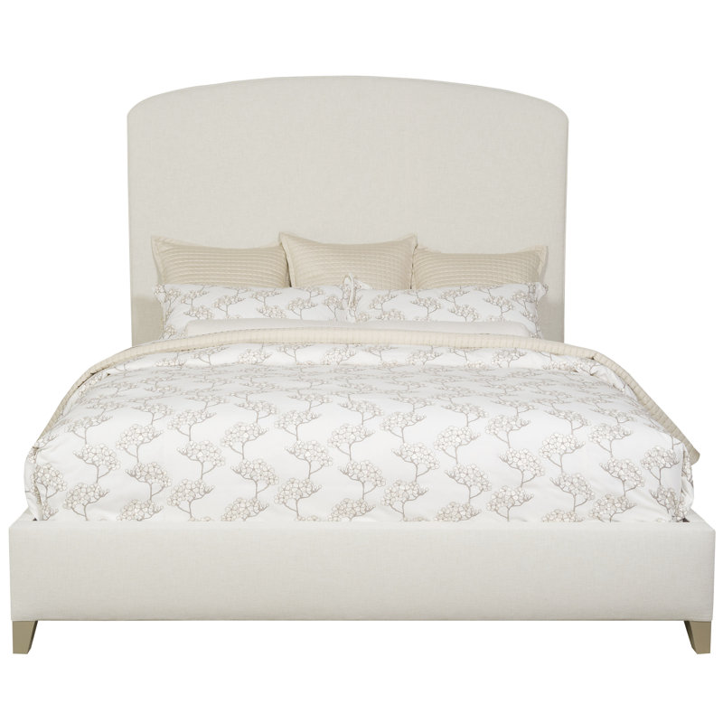 Sofia / Silas Plain King Bed, Worthy Snow, Casa Blanca