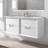 Hamako 48'' Double Bathroom Vanity with Ceramic Top