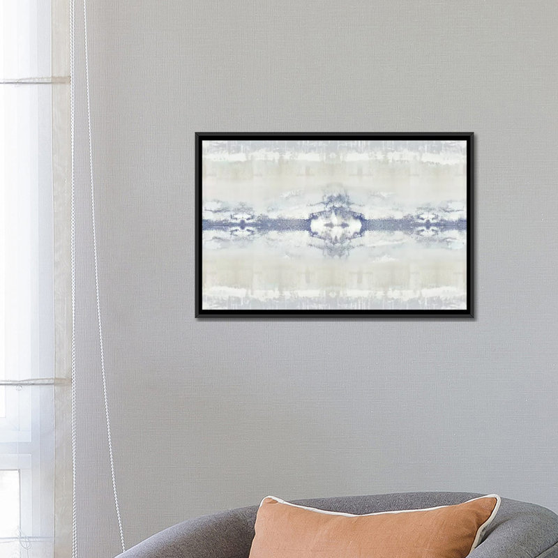 « symmetry symmetry iii », reproduction d’impression sur toile, H 18 po x l 26 po x P 1,5 po, Toile avec cadre noir