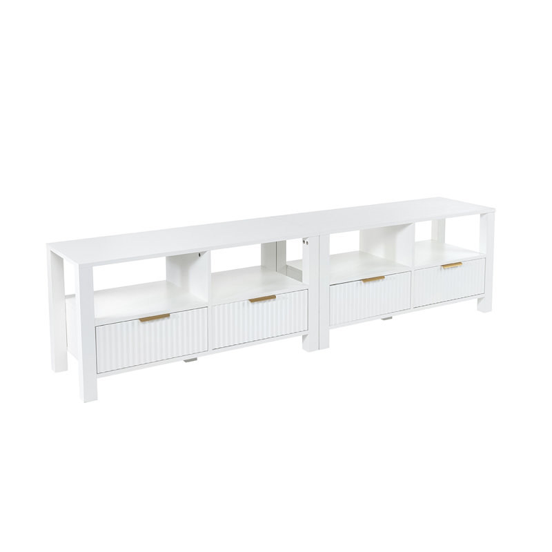 Yarbrough Solid Wood TV Stand for TVs up to 88"