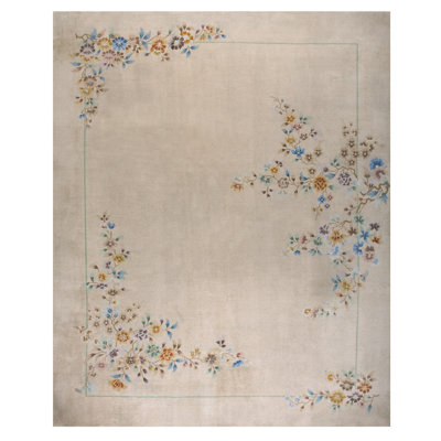 Tapis art déco chinois Rare
