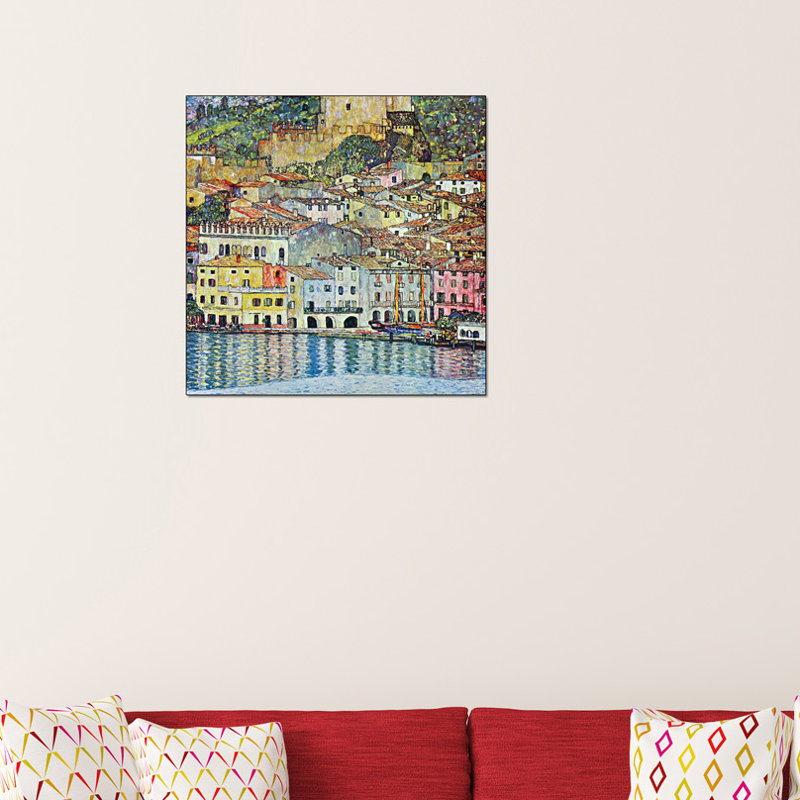 Gustav Klimt - Wrapped Canvas Painting, 50cm H x 50cm W x 1.8cm D