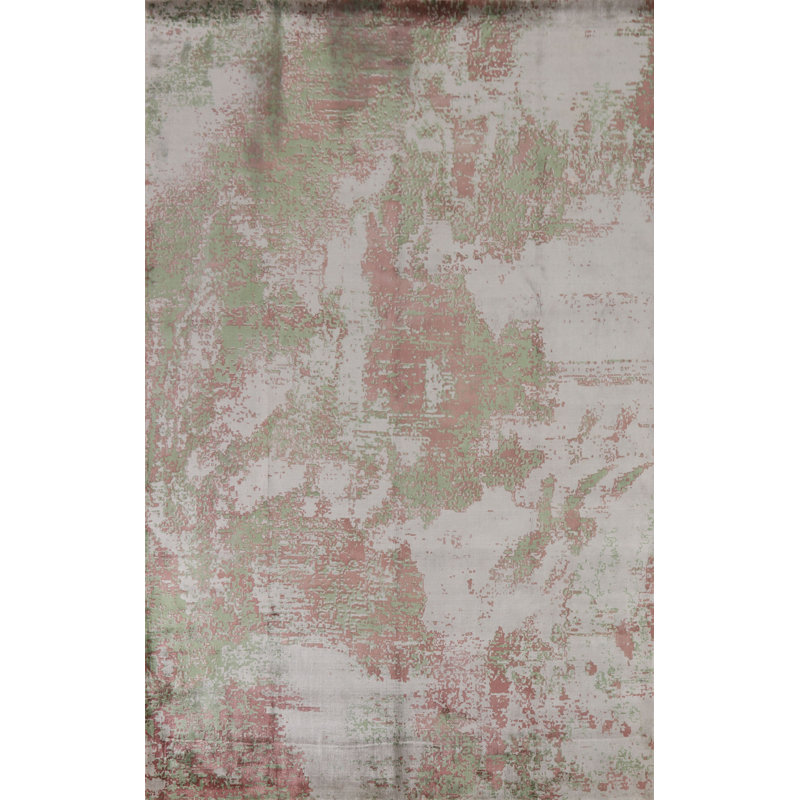 Tapis abstrait 6 x 10 po