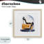 «Black High Heels Dome», reproduction sous verre encadrée, design par Amanda Greenwood-1183049506-1183049508