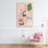 Toile rétro pour amoureux des chats, design par Amanda Houston