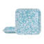Set of 2 Sea Glass Square Trays
