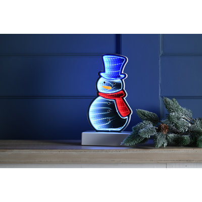 22cm bo infinity snowman with timer