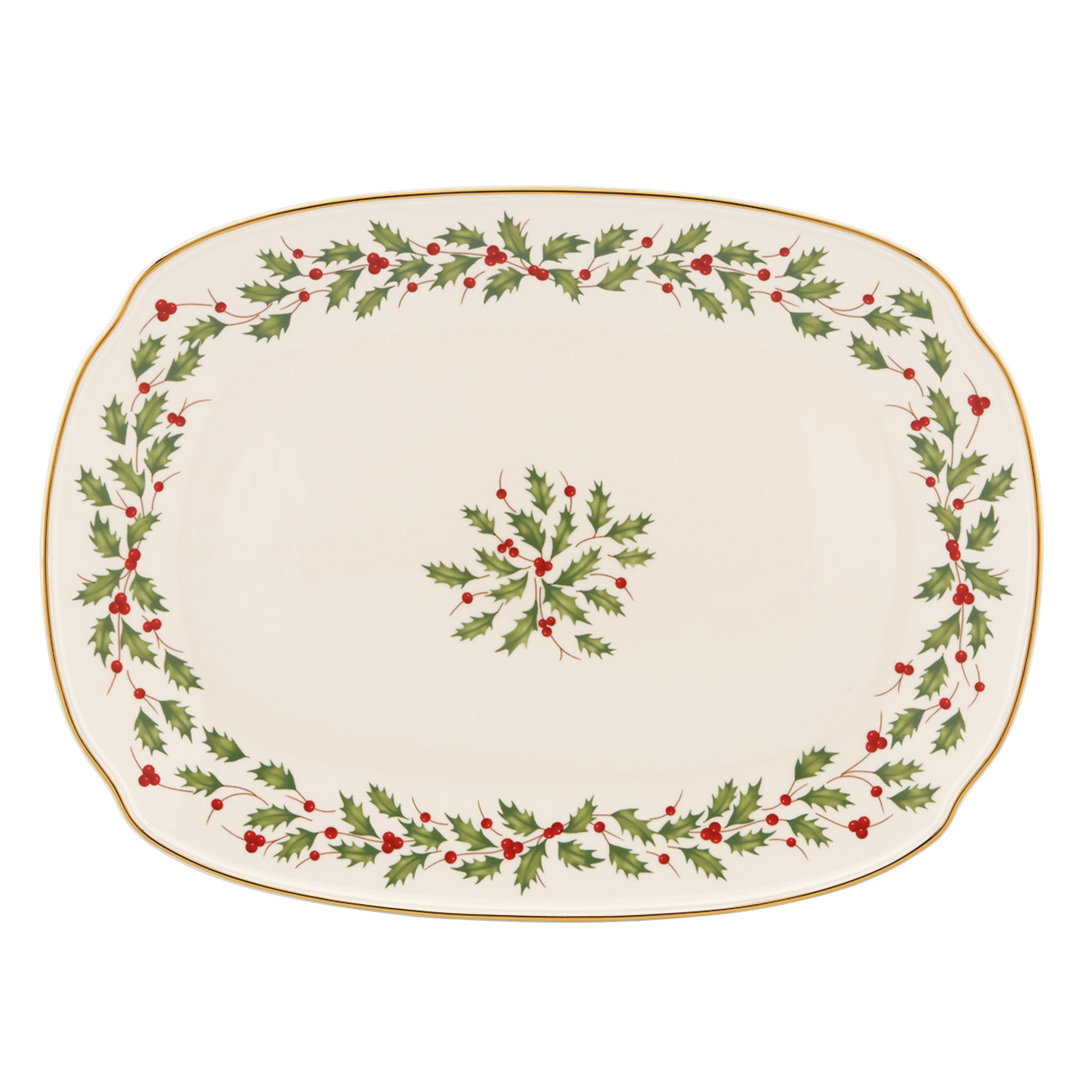 Lenox Holiday Serving Platter Lenox