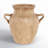 Daily Ceramic Antique Style Textured Vase With Shadings And Handles-1548681786