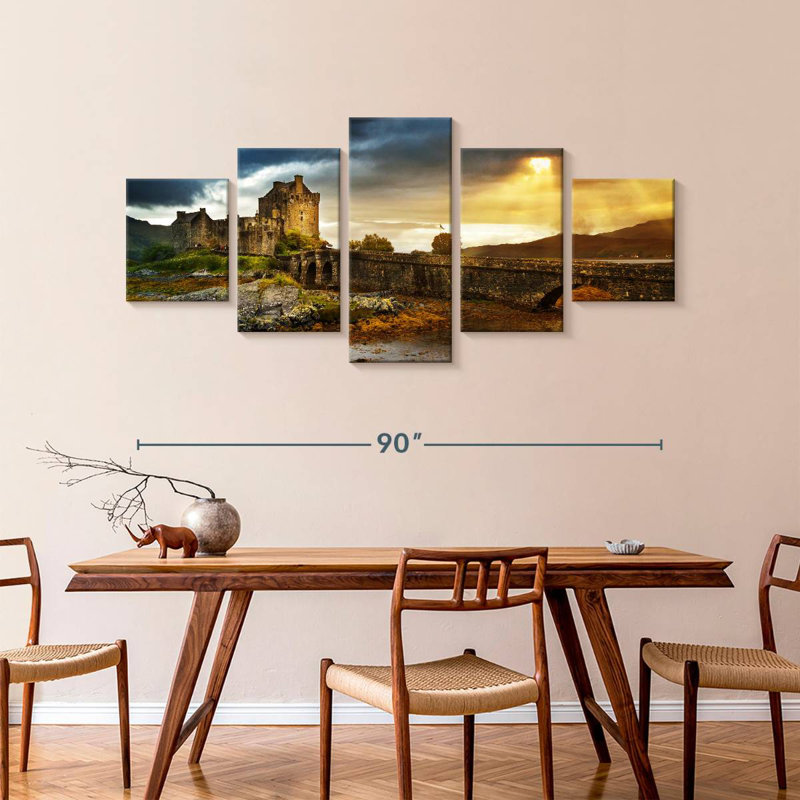 Eilean Donan Castle, 42" H x 92" W