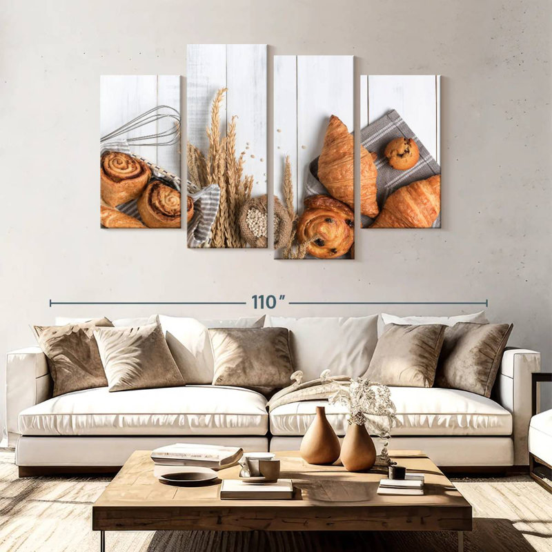 Fresh Breakfast Breads, 54" H x 84" W