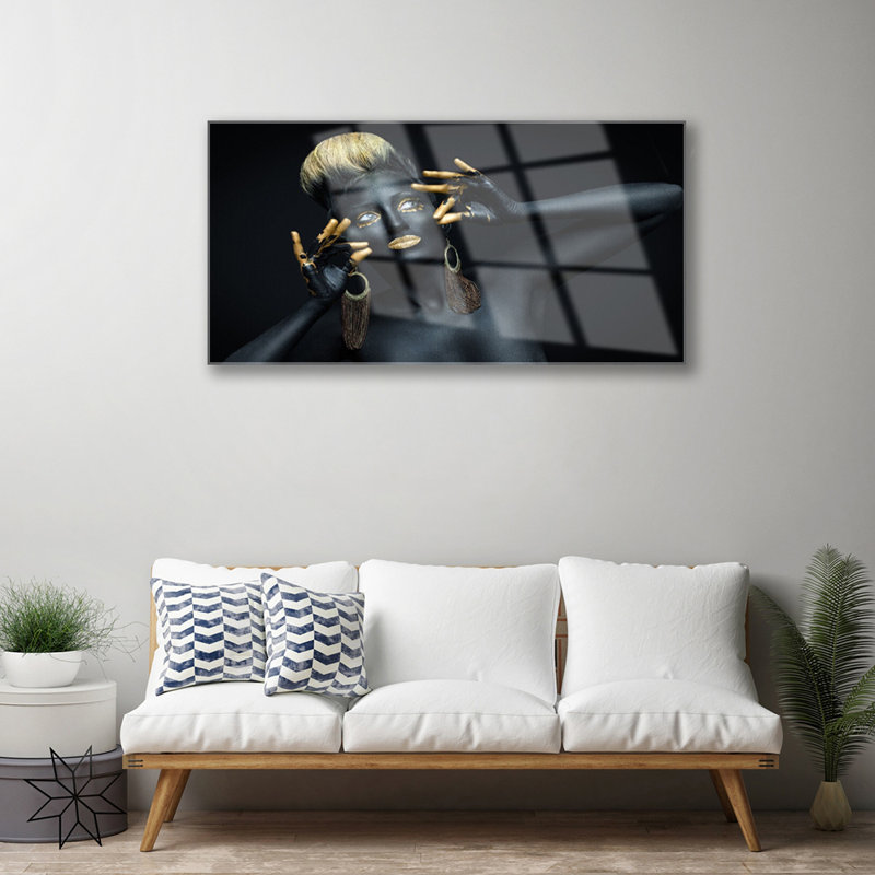 People Women - Unframed Photograph on Glass