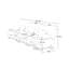 Canapé modulaire à 3 places à assise profonde et canapé modulaire 3 places