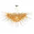 Transparent / blanc / brun
