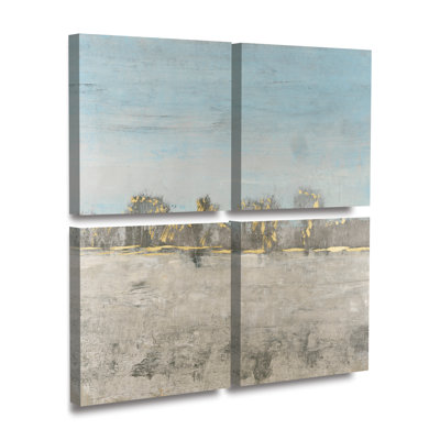 Tim Otoole Pale Blue Sky I 4 Piece Panel Set Art -  Red Barrel StudioÂ®, 0395DDBE576A4365AB8459521D4A4DCC