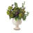 Artichoke and Hydrangea Silk Arrangement in Pot