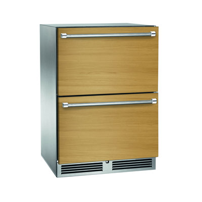 Perlick 24" 4.8 Cubic Feet Drawer Refrigerator with Water and Ice Dispenser