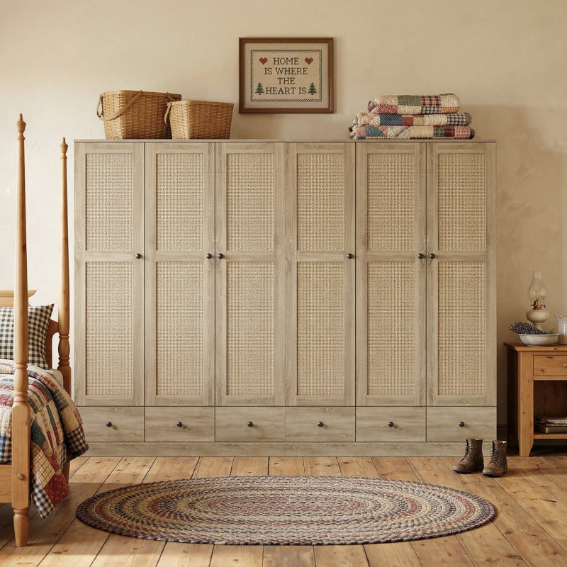 94.4"W Large Wardrobe