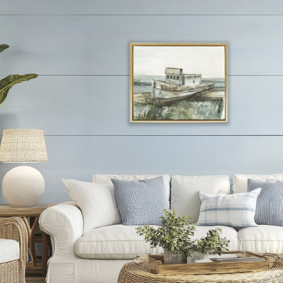 Cadre flottant pour bateau de pêche échoué, design par Ethan Harper