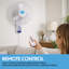 18" Oscillating Wall Fan with Timer